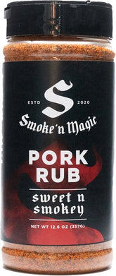 Smoke 'N Magic OW29105 Rub Seasoning, Smokey Pork, 12.6 oz